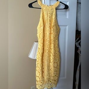 Yellow dress